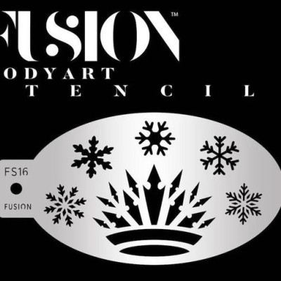 Fusion Stencils, Princess Snow Queen Crown (FS16) Fusion Stencils, Princess Snow Queen Crown (FS16)